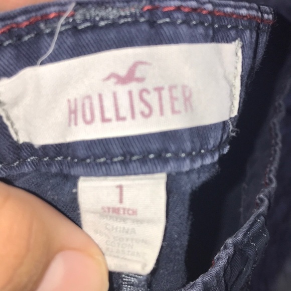 Hollister blue size 1 shorts - Picture 3 of 8